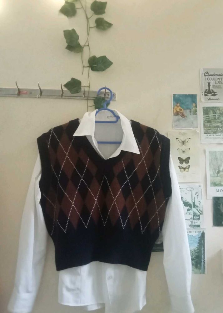 Argyle Sweater Vest
