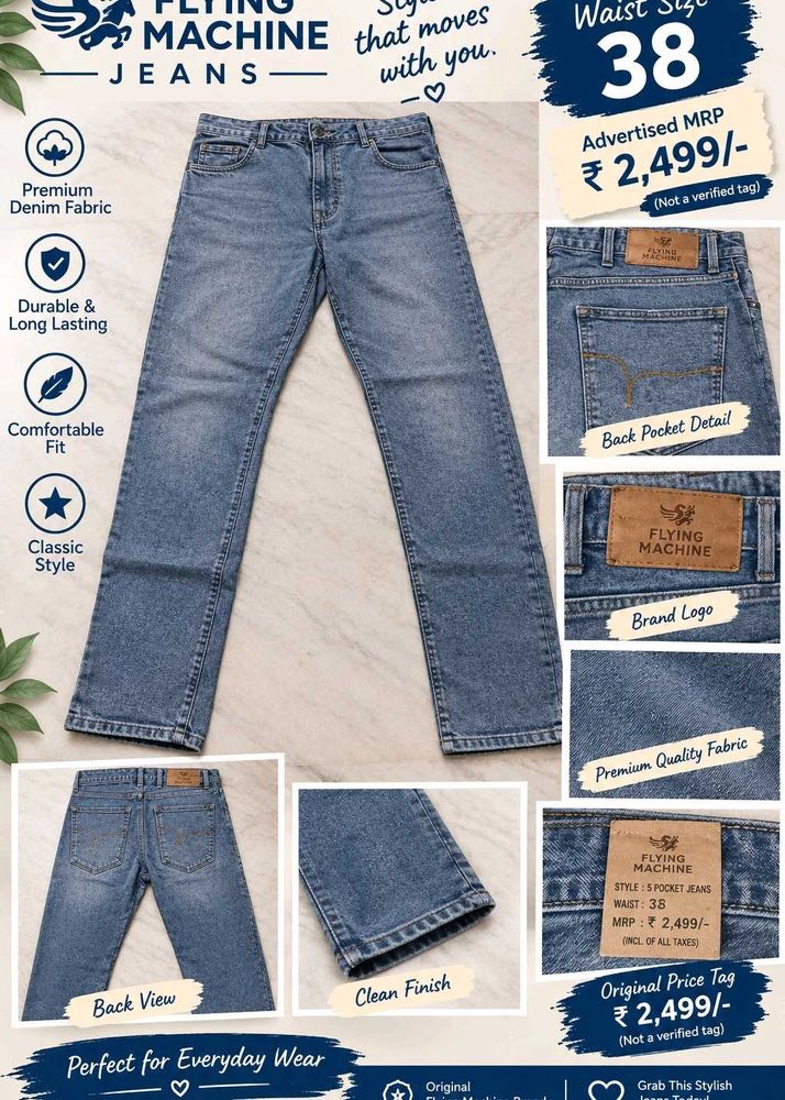 Flying Machine Jeans🎉🎉