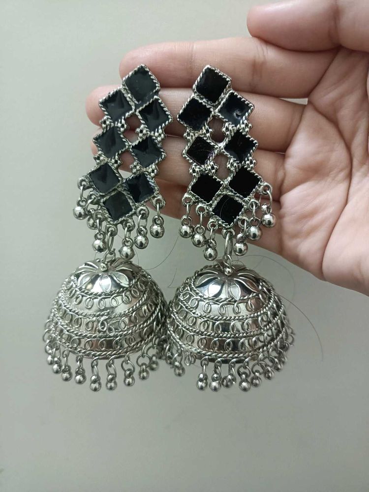 Oxidised Earings