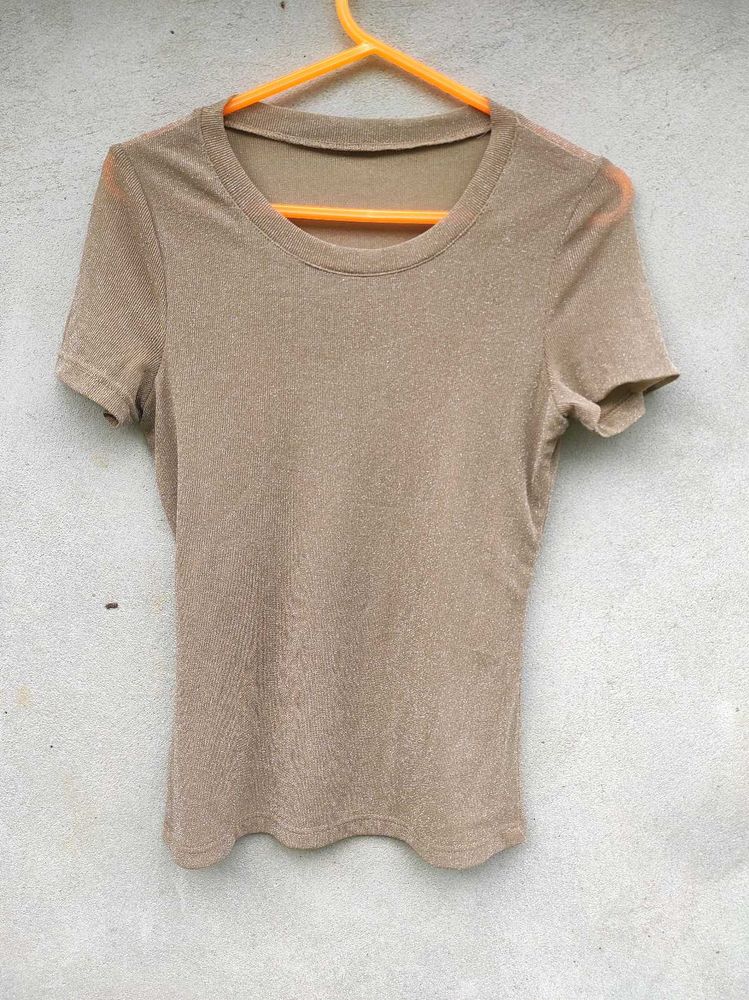 Sparkly Short Sleeve T-Shirt