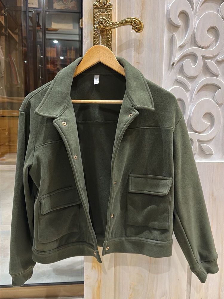 Green Fleece Jacket
