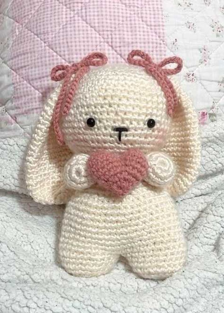 Handmade Crochet Bunny Plush