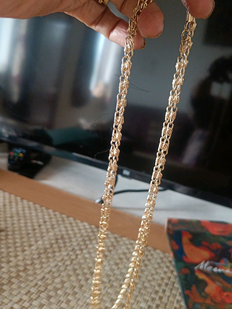 Vintage Gold Chain Necklace