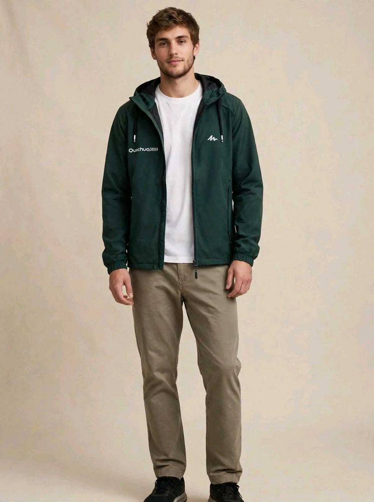 Quechua Originals - The Dark Green Hooded Jacket