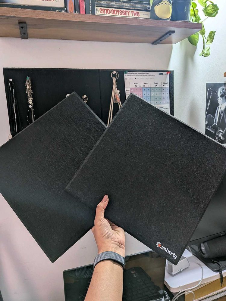 Black Decorative Wall Pinboards