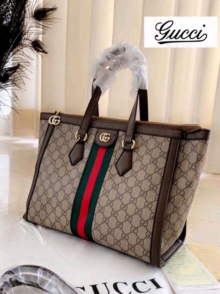 GUCCI*( NO BOX)*GG OPHIDIA TOTE**12A QUALITY*