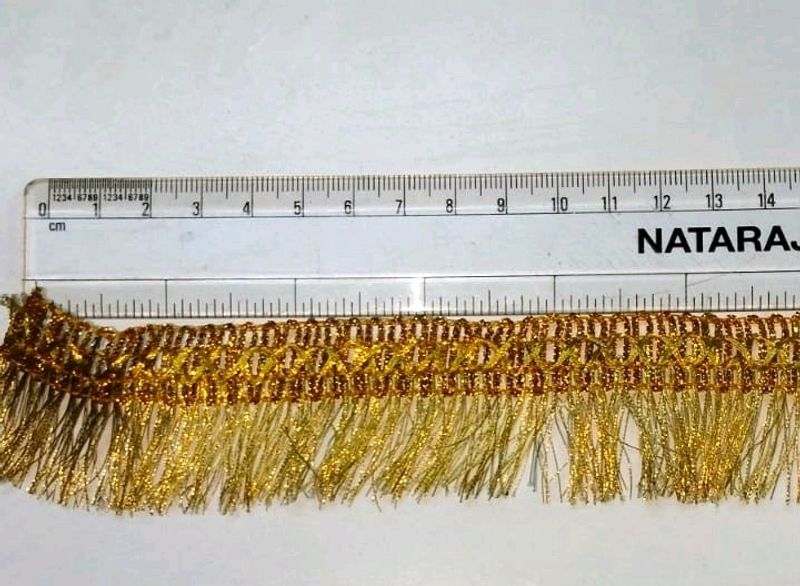 Golden lace unique design