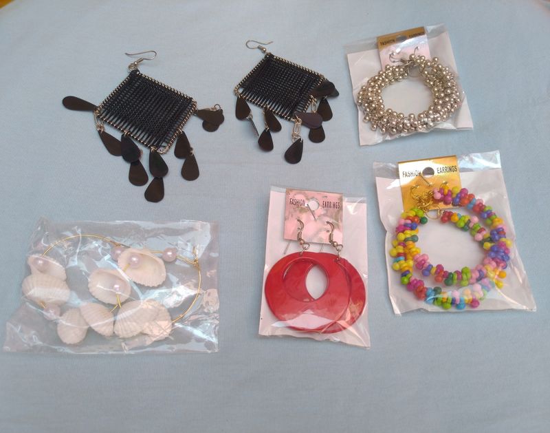 Assorted Earrings &amp; Necklace Lot