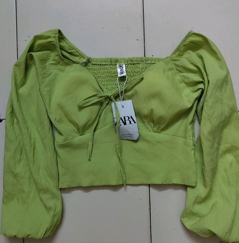 Zara Padded Crop Top