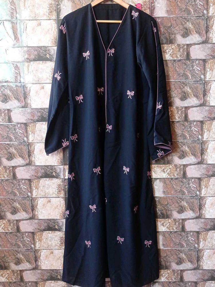 Z Black Stone Work Abaya Xl Size Unused