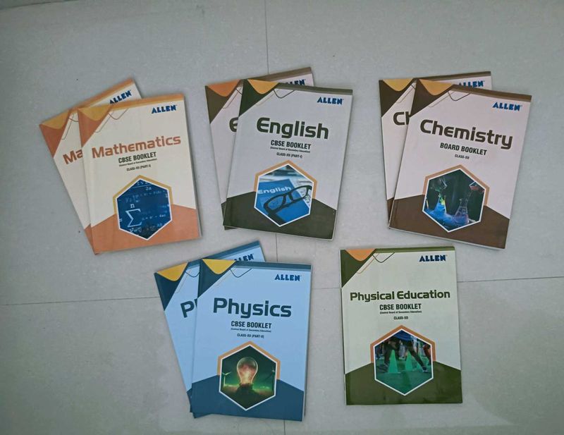 Allen cbse class 12th booklet New Unused