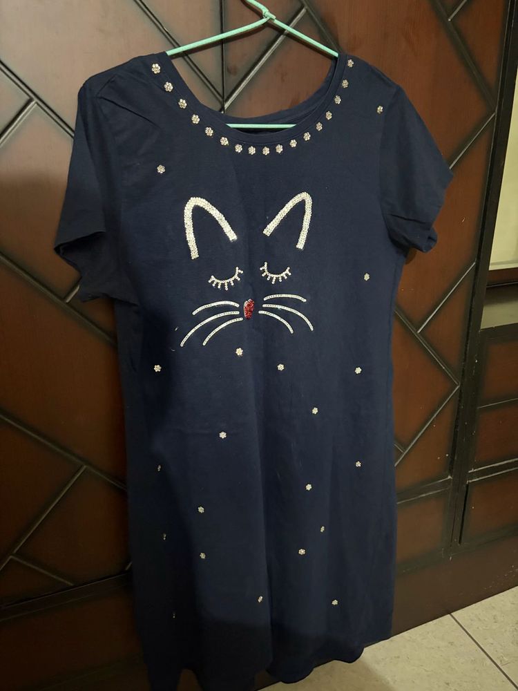 Sleepy Cat Nightdress