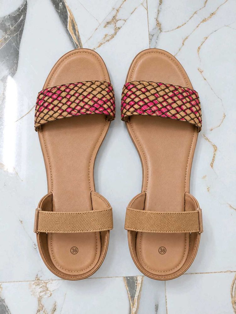 Stylish Woven Strap Sandals