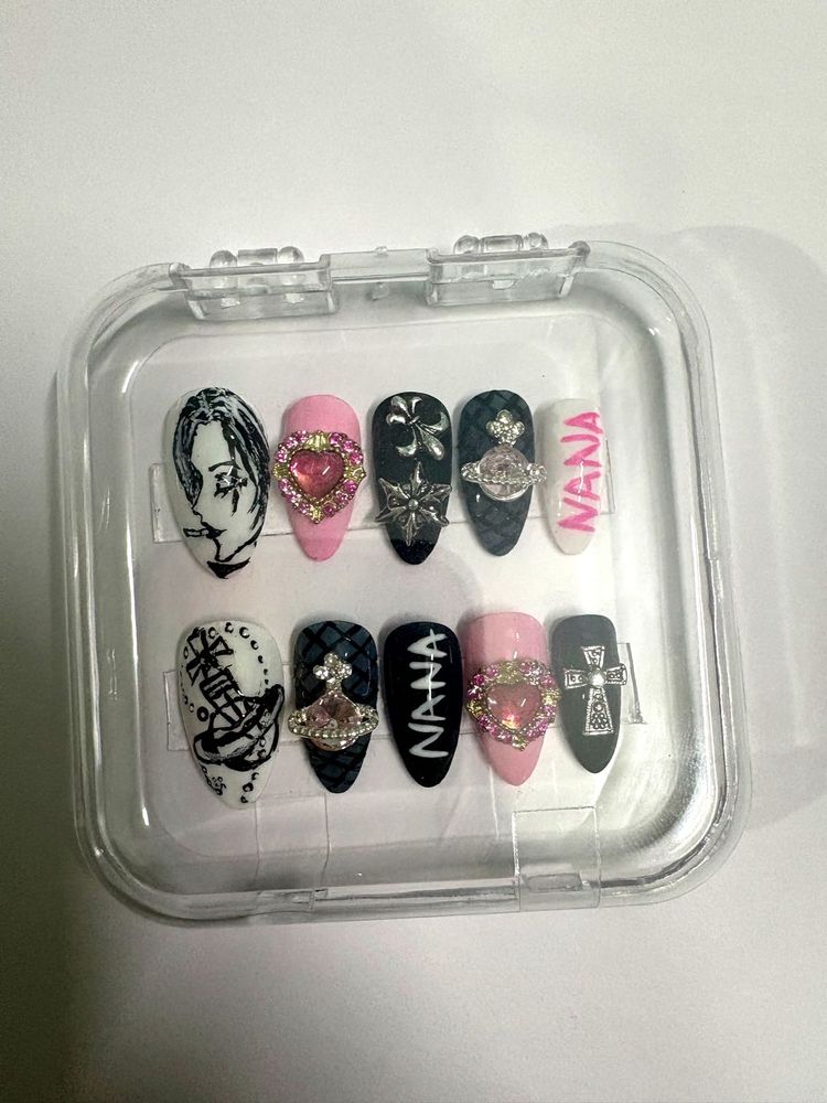 NANA Anime Press-On Nails