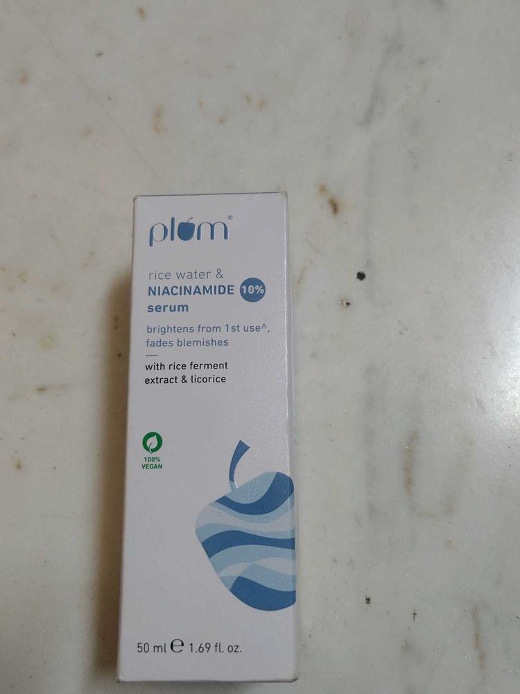Plum Rice Water &amp; Niacinamide Serum