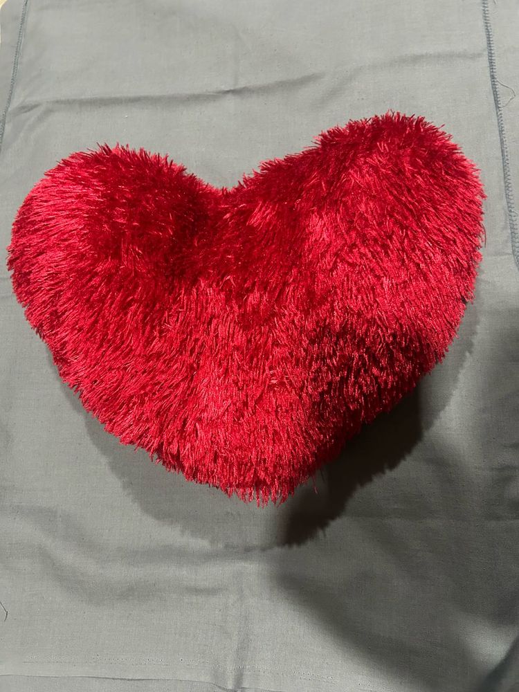 Pack of 6: Pillow Plush Red Heart