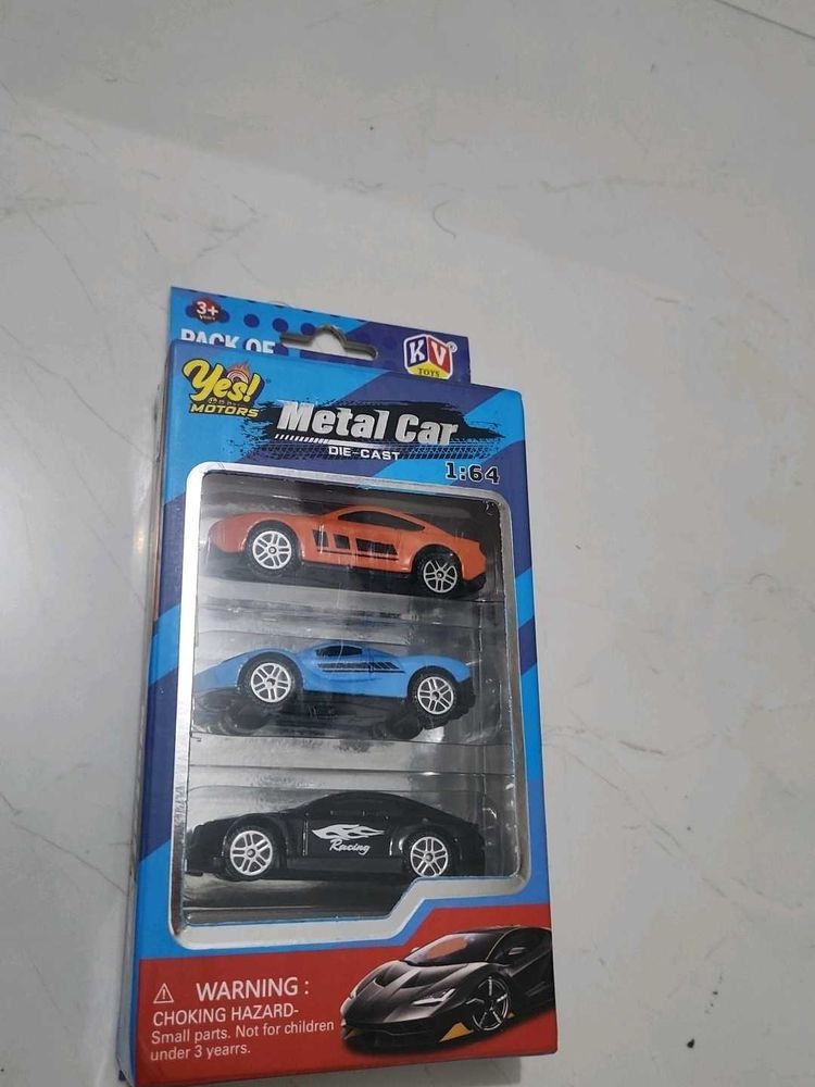 Die-Cast Metal Car Set