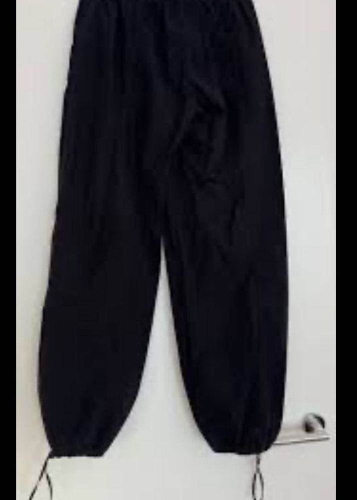 Black Parachute Pant