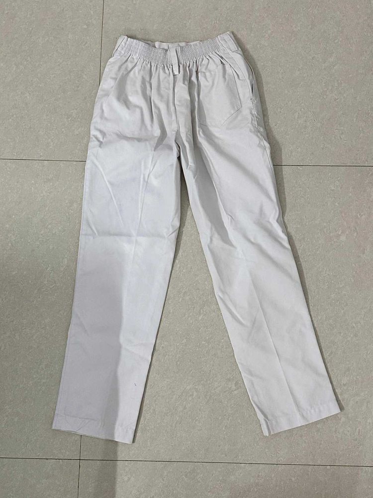 Comfortable White Trousers(unisex)