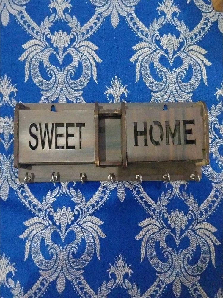 Sweet Home Key Holder Wall Decor