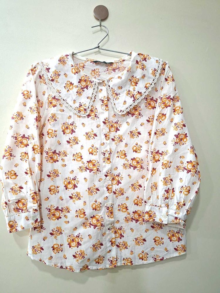 Peter Pan Collar Shirt