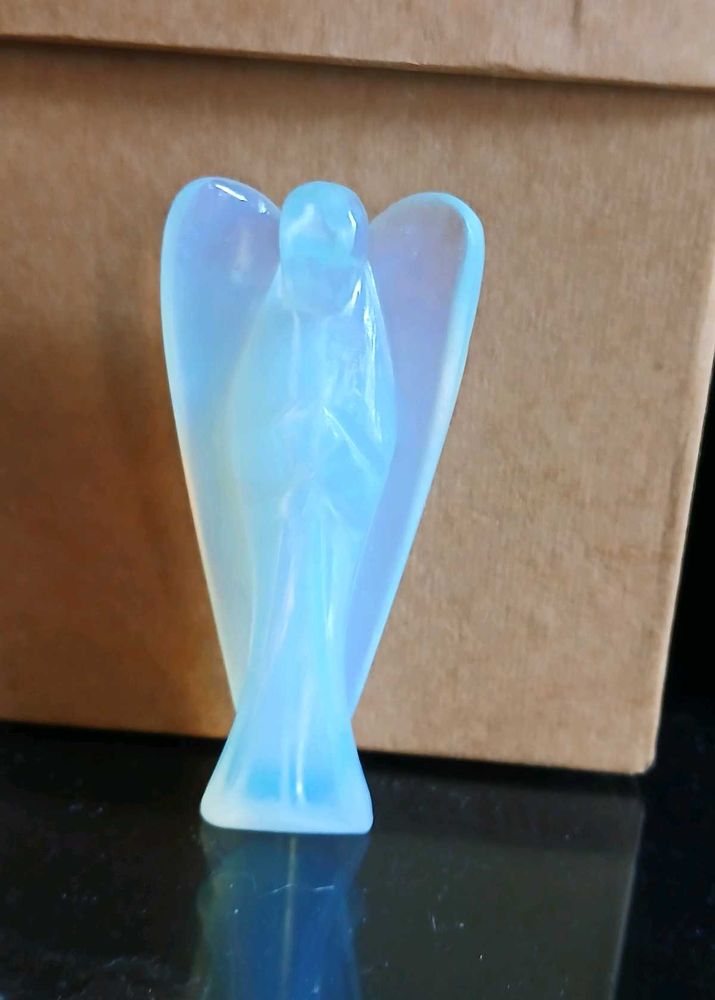 Opalite Angel Figurine