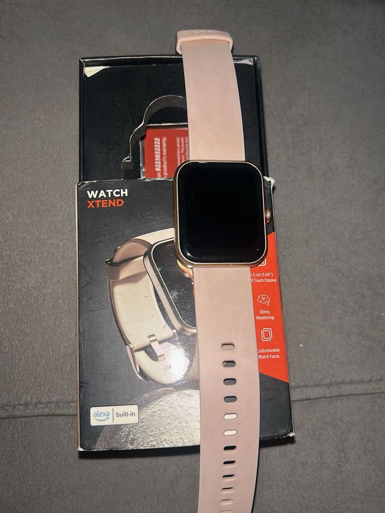 BoAt Watch Xtend Smartwatch - Rose Gold