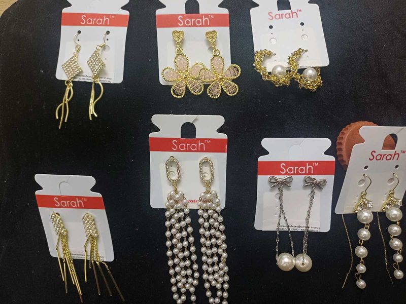 7 beautiful Earrings Set