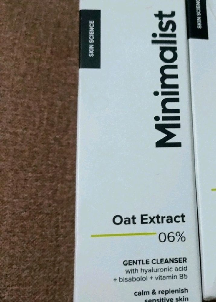 Minimalist Cleanser