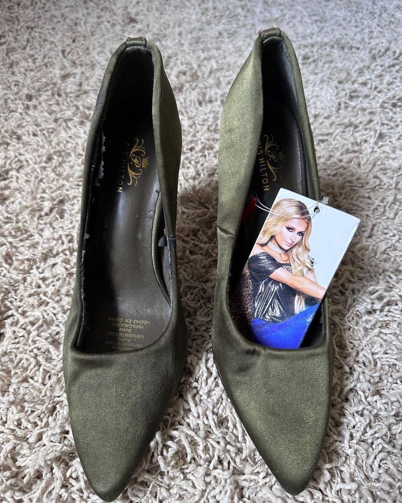 PARIS HILTON Satin Pumps