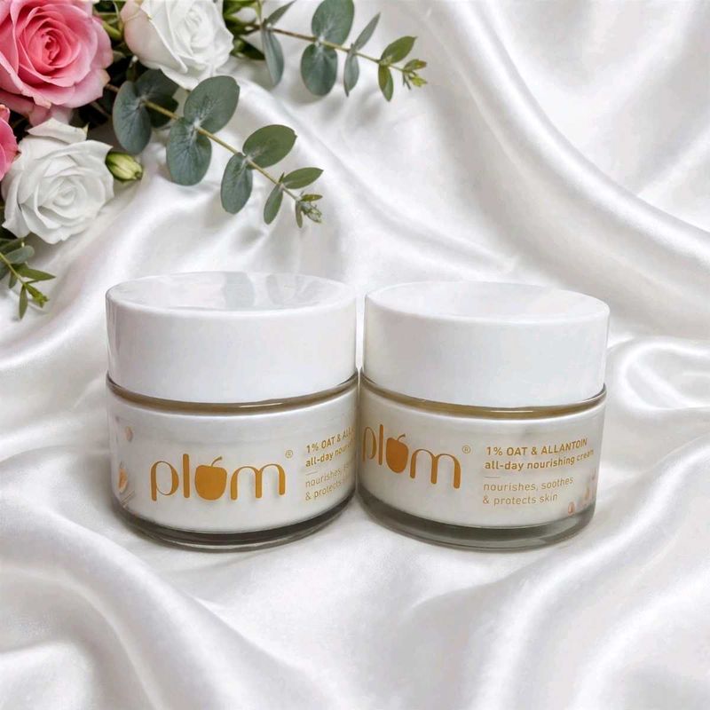 Plum Oat &amp; Allantoin Cream (2 Jars)