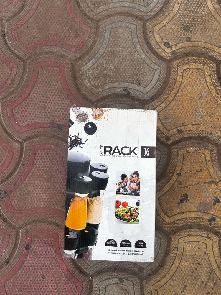 Spice Rack Organizer Set