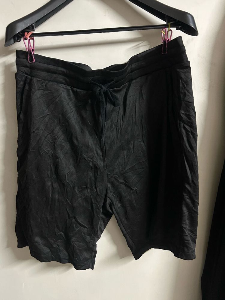 Black Lounge Shorts