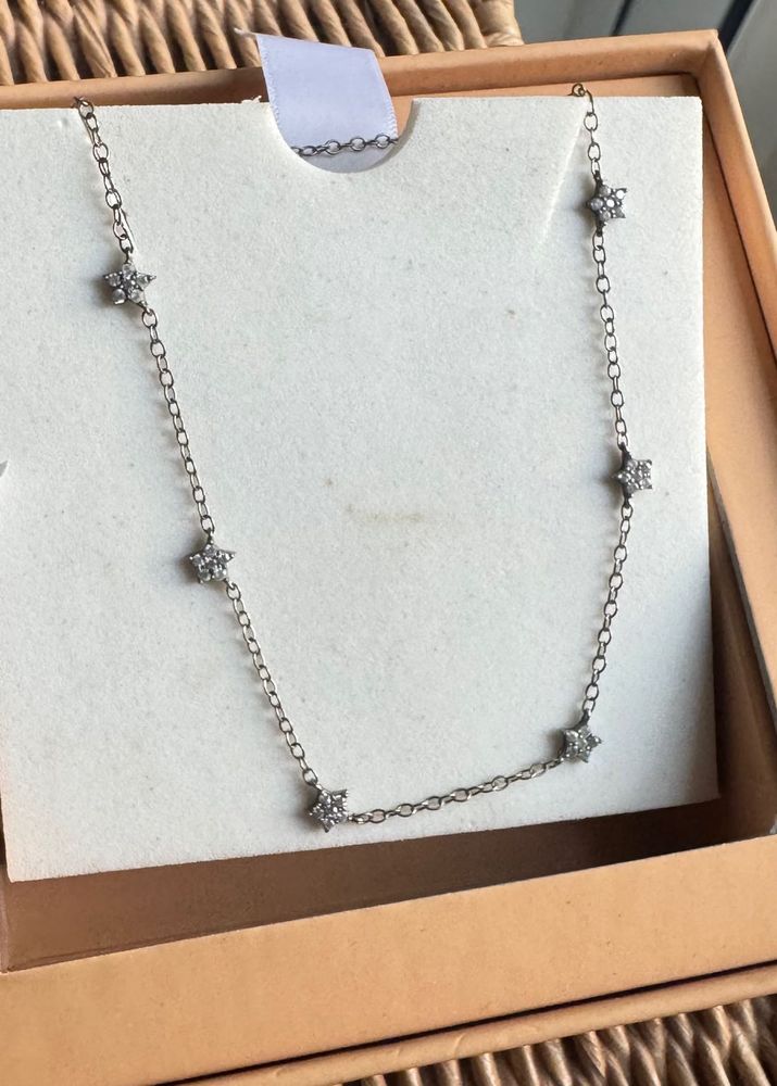 Giva 92.5 Silver Star Constellation Necklace
