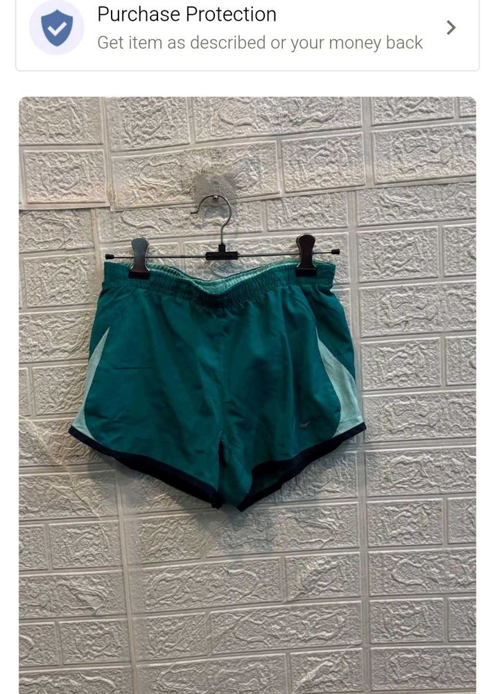 blue nike sports shorts