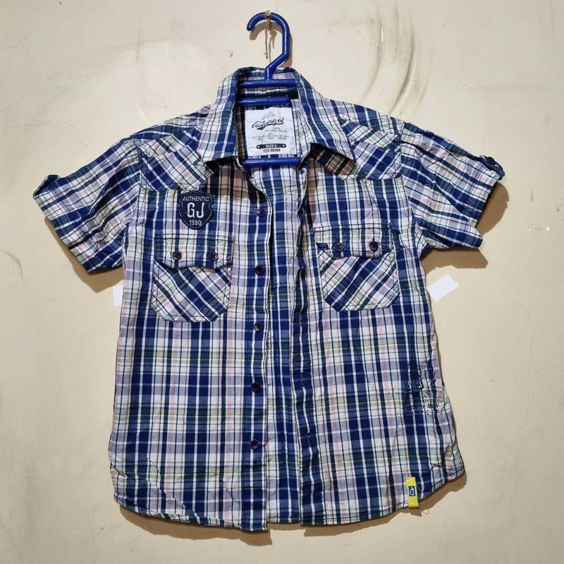 Boys Checked Shirt