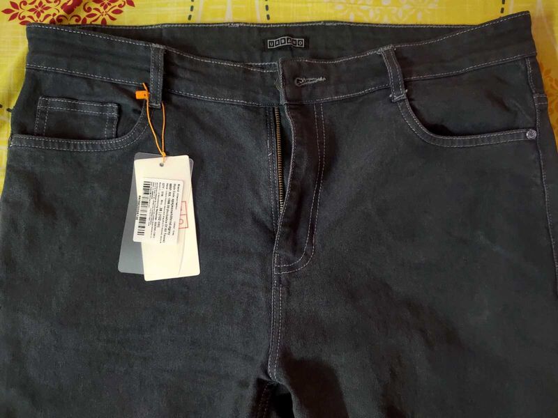 Mens Slim fit Dark Grey Jeans Size 40
