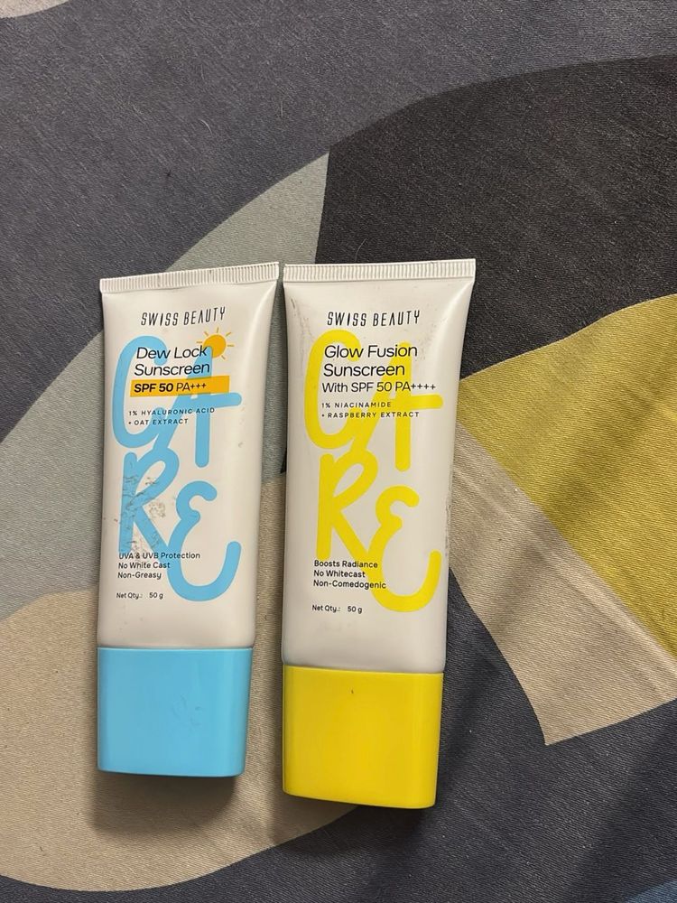 Swiss Beauty Sunscreen Lot