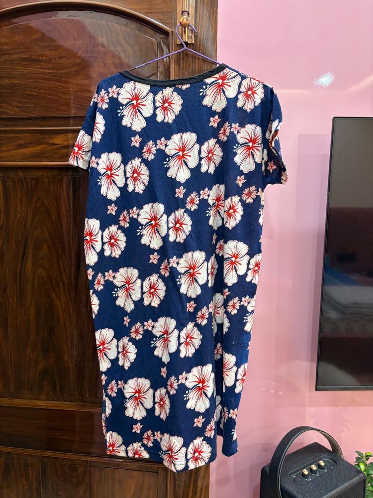 Floral Print Casual Dress