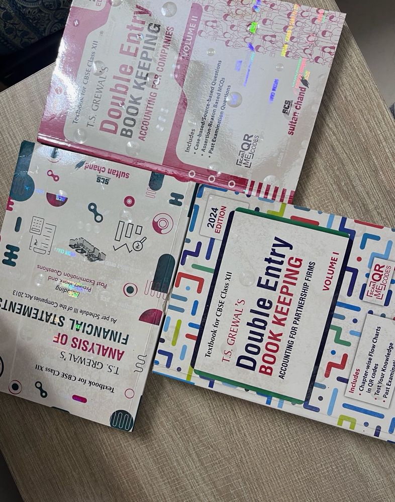 T.S. Grewal Double Entry Bookkeeping Textbooks
