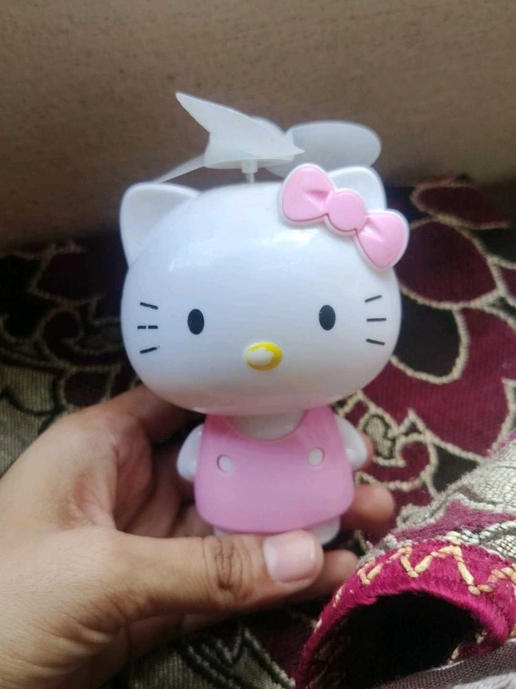 Cute Hello Kitty Fan Toy
