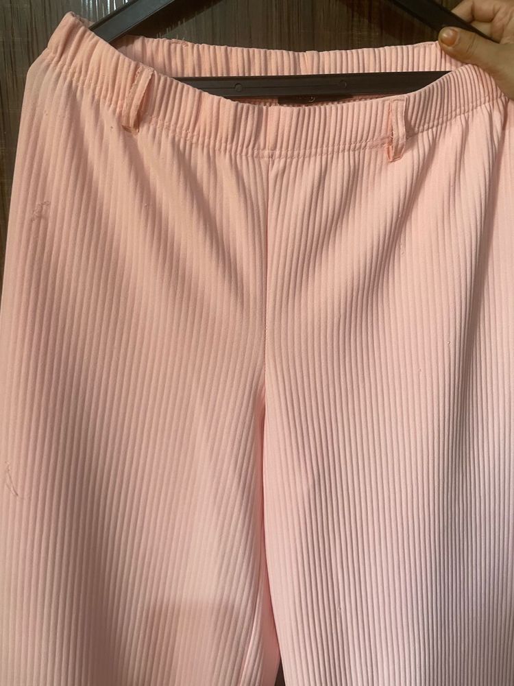 Light Pink Palazzo Pants