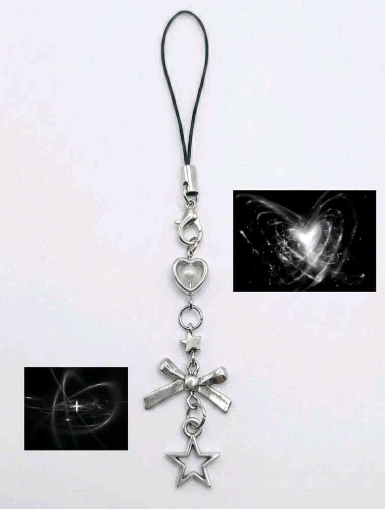 Cute Silver Charm for Phone/Bag