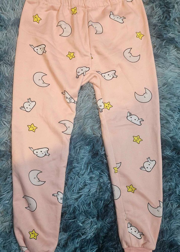 Very warm &amp; Cute Moon Stars Pajama Pants