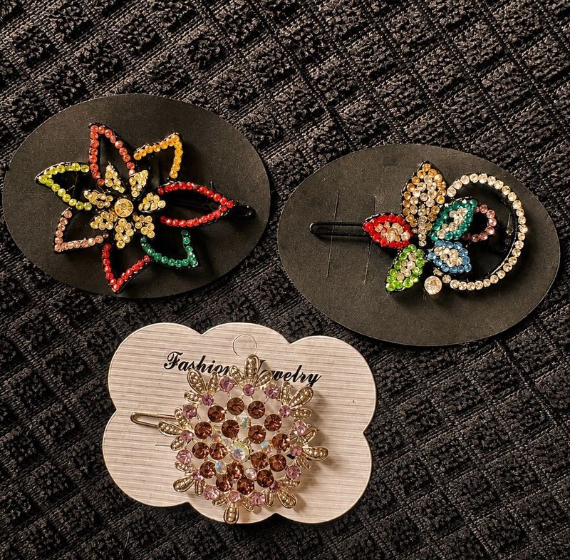 Set of 3 Hair Brooches