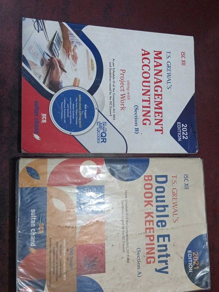 ISC XII Accounting &amp; Bookkeeping Books