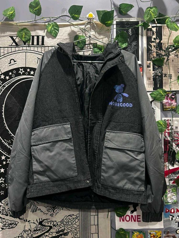Moregood Teddy Hooded Corduroy Jacket