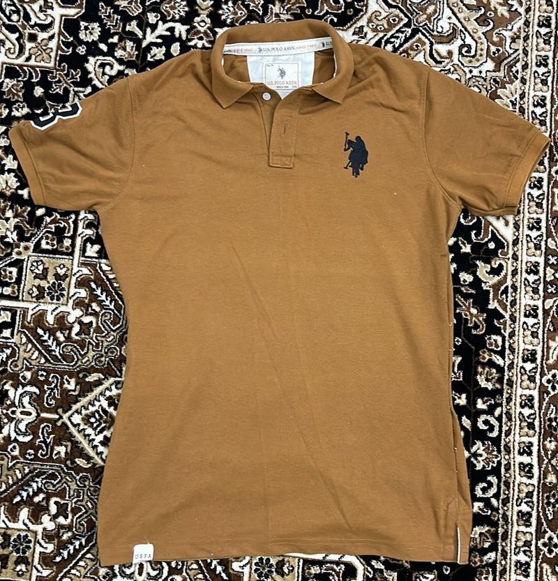 U.S. Polo Assn. Brown Pol