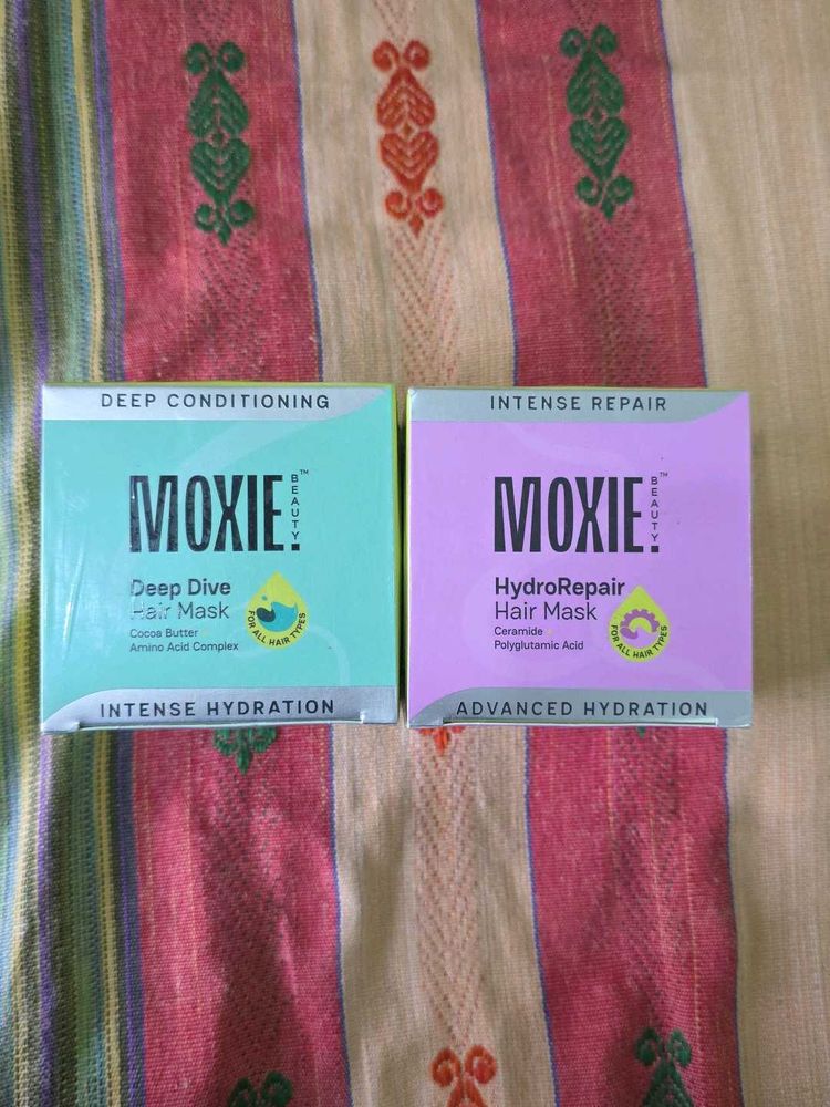 Moxie Hair Masks - Deep Conditioning &amp; Intense Re
