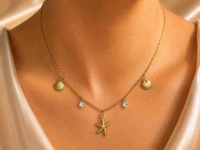 stainless steel Antitarnish Nautical Starfish &amp; Sh